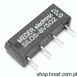 [3szt] SIL05-BV502 Reed Relay 5VDC 1A Coil 500 Ohm SIL4 MEDER