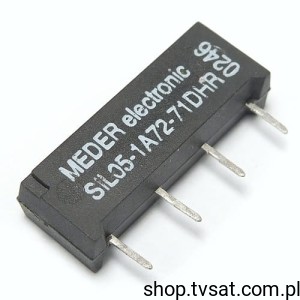 [5szt] SIL05-1A72-71DHR Reed Relay 5VDC 1A 1kOhm SIL4 MEDER