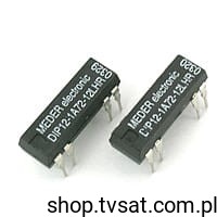 [3szt] DIP12-1A72-12LHR Reed Relay 12VDC 1A THT MEDER