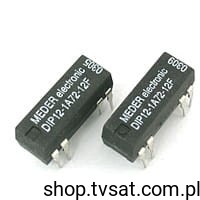 [3szt] DIP12-1A72-12F Reed Relay 12VDC 1A THT MEDER
