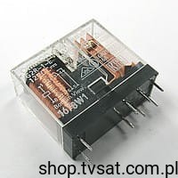 [2szt] G2R-1-E-DC12 Relay 12VDC 16A Coil 275 Ohm THT OMRON