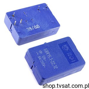 [3pcs] GBR15-1-22-12 Relay 12VDC 6A R 180 Ohm THT VEBRELA