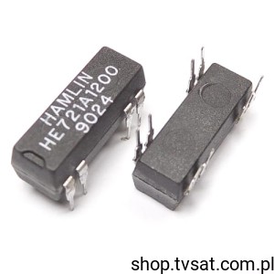 [3pcs] HE721A1200 Reed Relay 12V 0.5A THT HAMLIN