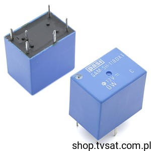 [3pcs] SAM-SH-118DX1 Relay 12VDC 10A R 320 Ohm THT PASI