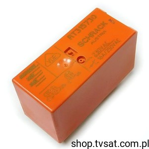 [2pcs] RT315730 Relay 230VAC 16A Switch Coil 32.5kOhm THT SCHRACK