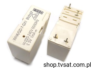 [1pc] WHA-GD-7-GX1 Relay Coil-230V~ 17kOhm,1_Form_A THT PASI