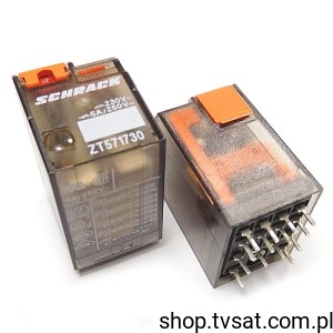 [2pcs] ZT571730 Relay 230V 5A Coil-230VAC 17kOhm THT SCHRACK