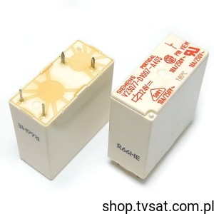 [3pcs] V23077-D1007-A403 Relay NC 24VDC 10A 1.6 kOhm THT SIEMENS