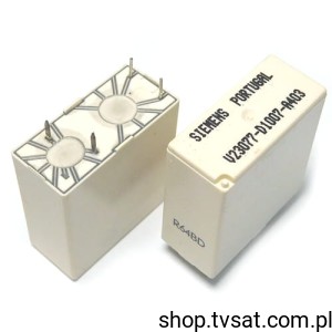 [3szt] V23077-D1007-A403 Relay NC 24VDC 10A 1.6kOhm THT SIEMENS