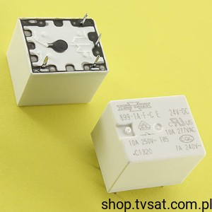 [2pcs] 899-1A-F-CE24 Relay 24VDC 10A THT SONGCHUAN