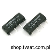 [4szt] SIL24-1A72-71L Reed Relay 24VDC 1A SIL4 MEDER 150