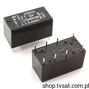 [3szt] MT2-C93402 Signal Relay 12VDC 2A THT AXICOM