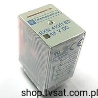 [1pc] RXN41G11ED Relay 48VDC 6A THT TELEMECANI