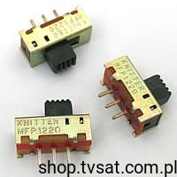[200szt] MFP1220 Slide Switch 2 Position SIL3 KNITTERSW