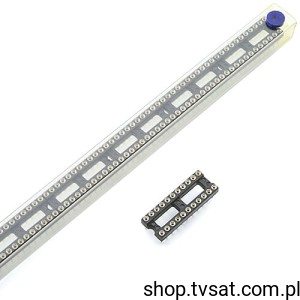 [40szt] DIL-22-PIN-SOCKET DIL 22 Pin Gold DIL22TH PRECICONT