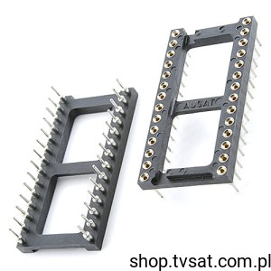 [20pcs] 9-1437539-2 Socket 28Pin DIP Gold DIL28TH TYCO