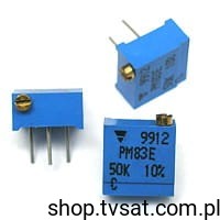 [6pcs] T93Z503K Cermet Trimmer 50K Ohm Horizont THT VISHAY