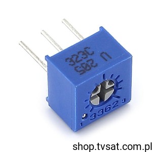 [20szt] 3362U-1-205 Potentiometer 2M Ohm THT BOURNS