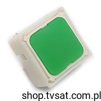 [2szt] 3.14.200.012 Switch N.O. 35V 0.1A 2xLED Green Au THT RAFI