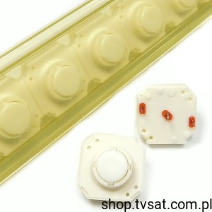 [20szt] 3.14.100.501 Low short-travel keyswitch, non-illum. Au THT RAFI