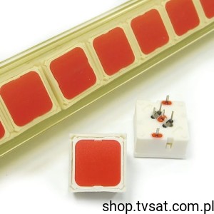 [3szt] 3.14.200.011 Switch N.O. 35V 0.1A 2xLED Red, Au THT RAFI