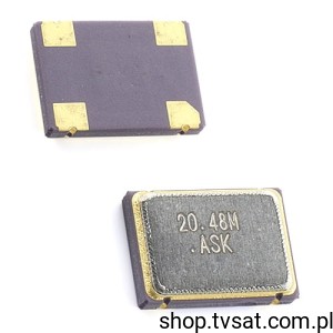 [40szt] OSC2SCMN-20.480MHz Cristal Quartz 20.480MHz SMD SIWARD