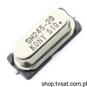 [40szt] 24.576000MHz Quartz 24.576000 MHz SMD CHUNGHO