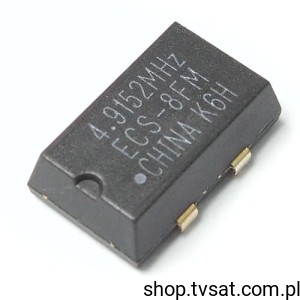 [3szt] ECS-8FM-049-TR Quartz 4.915200 MHz SMD ECS
