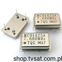 [10szt] MCO1425A-7.680MHz Quartz Generator MCO1425A TQG