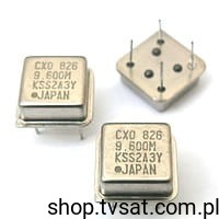 [10szt] CXO826-9.60MHz 9.60MHz Quartz Generator CXO826 KSS