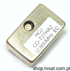 [20szt] 12.800MHz-COT27HAZ Quartz Generator 12.800MHz THT HCJ