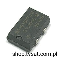 [20szt] SG615P-33.0000MHz Cristal Oscillator SMD-SG615P SEIKOEPSON