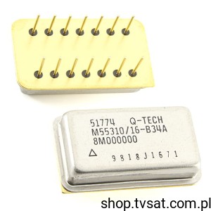 [1szt] M55310-16-B34A QPL Clock Oscillators DIP14M QTC