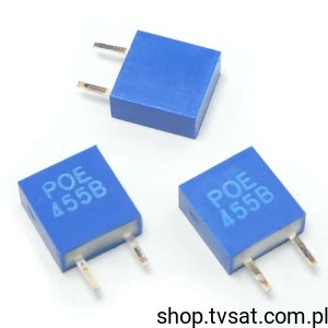 [50szt] POE455B 455kHz Ceramic Oscillator THT FUJICER