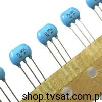 [50szt] CSA25.00X 25.00MHz Resonator SIL3 MURATA