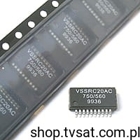 [74szt] VSSRC20-AC750/560 Resistor Network SMD-SSOP20 VISHAY