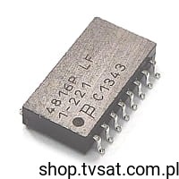 [40szt] 4816P-1-221LF 220R x 8 Resistor Network 2% SMD-SO16 BOURNS