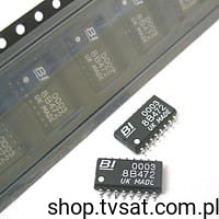 [200szt] 628B472TR4 Network Resistors 8 x 4.7K Ohm SMD-SO16 BITECH