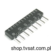 [60szt] 420CH131X2SR Resistor Network SIP8 MPI