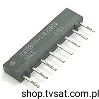 [57szt] MSP08A-05-181/391G Resistor Network SIP8 DALE