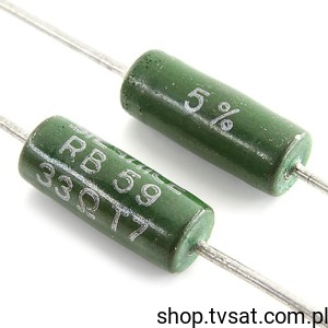 [20pcs] RWM041033R0JR15 33R 5% 75ppm 3W AXIAL SFERNICE