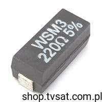 [100szt] WSM3-220RJI 220 Ohm 3W 5% 20ppm SMD WELWYN