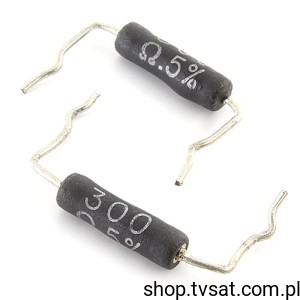 [20szt] RS02B300R0.5%E12 300R 0.5% 20ppm 3W AXIAL DALE