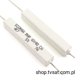 [42pcs] RHP4K7-5%-7W 4K7 5% 7W AXIAL ECEEXCEL