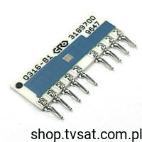 [20szt] S30814-Q316-B1 Resistor Network SIL9 ROEDERST