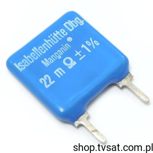 [10szt] 22MOHM-1% FPR2 FPR2-0R022 1W 1% 20ppm THT ISABELLEN