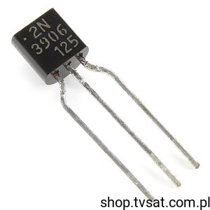 [300szt] 2N3906 PNP 60V 0.2A 0.4W TO92 DIODES