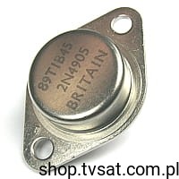 [2szt] 2N4905 PNP 60V 5A 80W TO3 TI 