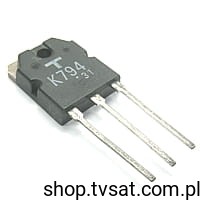 [3szt] 2SK794 N-FET 900V 5A 150W TO247 TOSHIBA