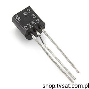 [50szt] BCX59 NPN 45V 0.1A 0.45W TO92 SIEMENS